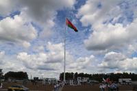 У Полацку адкрылі-такі флагшток, якога не было ў праекце