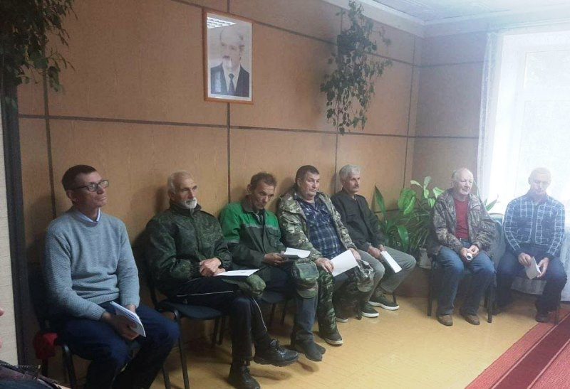 IУ Бешанковіцкім раёне праводзяць трэніроўкі так званага народнага апалчэння