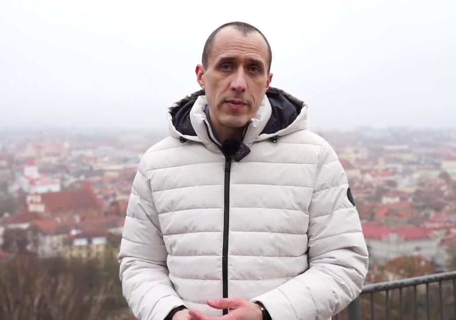 IВыйшаў першы публічны відэавыступ Паўла Севярынца на ягоным уласным Telegram-канале